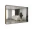 Armadio 6 ante battenti con specchio | Sistema Soft-Close | 4 scomparti | 4 barre appendiabiti | 3 m