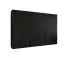Armadio battente Eiger 50 nero | 6 ante | 4 scomparti | 4 barre appendiabiti | 3 m larghezza | Soft-Close