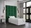 Pannello decorativo da parete moderno verde | 42 x 42 x 4 cm | Design attuale per interni