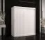 Armadio Balmenhorn 57 bianco opaco | 200 x 150 x 62 cm | 5 scomparti, 2 barre appendiabiti
