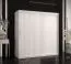Armadio Balmenhorn 61 bianco opaco | 2 ante scorrevoli | 10 scomparti | 200 x 180 x 62 cm