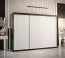 Armadio Balmenhorn 71 | 10 Scomparti | Nero opaco & Bianco opaco | 200 x 250 x 62 cm | 3 Ante Scorrevoli
