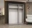 Armadio 3 ante battenti con specchio "Eiger" 123 | Soft-Close | 2 scomparti e barre appendiabiti | Larghezza 1,5 m
