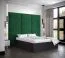 Pannello decorativo da parete moderno | Verde elegante | 42 x 84 x 4 cm
