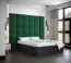 Pannello decorativo da parete moderno verde | 42 x 42 x 4 cm | Design attuale per interni