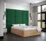 Pannello decorativo da parete moderno | Verde elegante | 42 x 84 x 4 cm