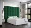 Pannello decorativo da parete moderno verde | 42 x 42 x 4 cm | Design attuale per interni
