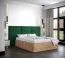 Pannello decorativo da parete moderno | Verde elegante | 42 x 84 x 4 cm