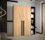 Armadio Tödi 02 rovere | 184 x 50 x 42 cm | 2 scomparti | Barra appendiabiti