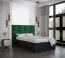 Pannello decorativo da parete moderno verde | 42 x 42 x 4 cm | Design attuale per interni