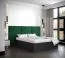 Pannello decorativo da parete moderno | Verde elegante | 42 x 84 x 4 cm