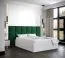 Pannello decorativo da parete moderno verde | 42 x 42 x 4 cm | Design attuale per interni
