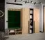 Armadio Tödi 02 rovere | 184 x 50 x 42 cm | 2 scomparti | Barra appendiabiti