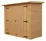 Armadietto da giardino prefabbricato - 1,23 x 2,23 m, spessore 17 mm