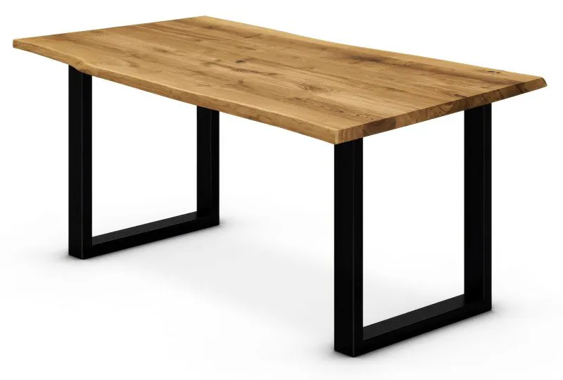 Tavolo da pranzo Taranaki 09 | Rovere massello selvatico oliato | 160 x 90 cm | Design esclusivo