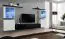 Pensile moderno Balestrand 213 | Bianco/Nero | 160 x 320 x 40 cm | 5 ante, 11 vani