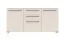 Madia Neiafu 124 | Color cashmere | 3 ante | 2 cassetti | 5 scomparti | 85 x 180 x 46 cm | Design moderno