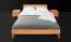 Letto matrimoniale king size "Timaru" 01 | Faggio massello oliato | 180 x 200 cm | Design elegante