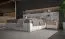 Letto matrimoniale Papauta 19 grigio | Superficie 180 x 200 cm | Design moderno con contenitore