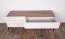 Mobile TV Asau 04, colore: cashmere / rovere scuro - Dimensioni: 56 x 148 x 47 cm (H x L x P)