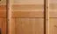 Armadio Slatina 46 | Rovere e nero | Parzialmente massello | 203 x 56 x 63 cm