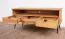 Mobile TV Rolleston 24 in rovere selvatico massiccio oliato - Dimensioni: 57 x 144 x 46 cm (A x L x P)