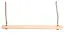 Trapezio da ginnastica in legno con corda regolabile | Larghezza 58 cm | Conforme EN 71