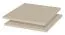 Ripiani per armadio Faleasiu | Set 2 pezzi | 50 x 43 x 2 cm | Beige | Design elegante