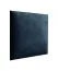 Pannelli imbottiti decorativi set 10 pezzi | Blu scuro velluto | 38 x 40 cm | Facili da pulire