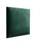 Pannelli imbottiti per tappezzeria | Set 10 pezzi | Velluto verde scuro | 50 x 40 cm