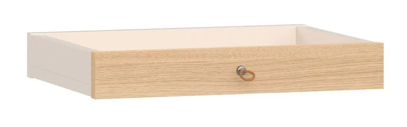 Cassetto per tavolo, beige / rovere, 51 x 35,5 x 8 cm