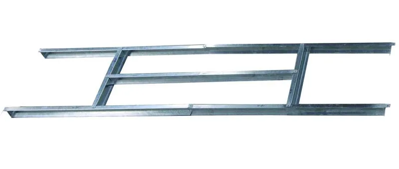 Base stabile per armadi da giardino in metallo | Compatibile con Kompakt 4 | Montaggio semplice | Organizzazione efficiente