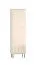 Armadio 1 anta con barra appendiabiti estraibile Petkula 12 | Beige chiaro | Maniglie oro opaco | Gambe nere | 2 scomparti | Soft-Close