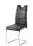 Sedia girevole Kigora 03 nera | Design moderno e raffinato | Microfibra | 99 x 41,5 x 58 cm