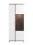 Vetrina alta "Kanjiza" 01 | Rovere Flagstaff, bianco lucido | 2 ante, 10 scomparti | 200,5 x 78,5 x 40 cm