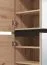 Armadio ad ante battenti "Varvarin" 03, color rovere Artisan, 4 ante, 2 ante a specchio, 9 scomparti, bordi in ABS, 80 x 40 x 205,5 cm
