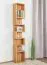 Scaffale "Wooden Nature" 130 | Rovere massiccio oliato | 180 x 30 x 18 cm | Design moderno e stabile