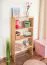 Scaffale Easy Möbel S05 | Legno massiccio di faggio naturale | 120 x 64 x 20 cm | 3 ripiani | Design moderno