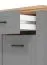 Set ingresso Banat 5 pezzi | Armadio con specchio | Cassettiera | Scarpiera | Protezione bordi ABS | Ganci appendiabiti