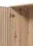 Set ingresso Paduna 5 pezzi | Rovere Artisan | Armadio, cassettiera, scarpiera con cuscino, specchio, appendiabiti 6 ganci