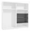 Set 3 ripiani per armadio | Grigio grafite | 5 x 107,5 x 46,5 cm | Ideale per larghezza 220 cm