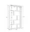 Scaffale / Divisorio "Asymetha", 10 scomparti, color ninfea alba, 80,2 x 30 x 177,6 cm