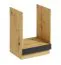 Incasso per forno "Matternhorn" 16, rovere Artisan/grigio, 60 x 51,8 x 82 cm