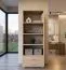 Scaffale Garut 28 | Rovere Sonoma | 194 x 60 x 40 cm | 2 cassetti, 3 ripiani | Design moderno