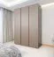 Armadio moderno Fricourt 01 | Verde menta e rovere scuro | 9 scomparti, 2 appendiabiti | 195 x 145 x 50 cm | Robusto