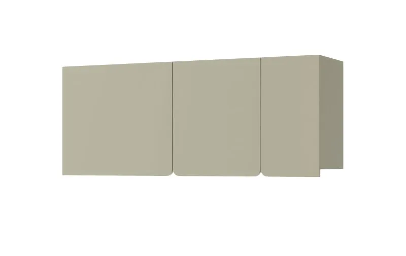 Pensile Fricourt 12 verde menta | 3 scomparti spaziosi | 37 x 120 x 25 cm | Design moderno e robusto