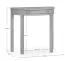 Toeletta "Tacuarembo" 04, beige, gambe: legno di faggio, 1 cassetto, 80 x 43 x 78 cm