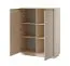 Soggiorno 3 pezzi Finghall | Beige oro | Mobile TV, madia, armadietto | ABS bordi | Soft-Close