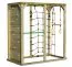 Telaio di arrampicata S38A incl. parete di arrampicata | rete di arrampicata | scala di corda | anelli ginnici | corda di arrampicata e barre orizzontali | 207 x 110 cm