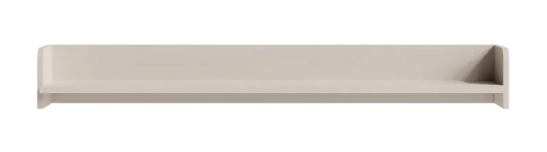 Mensola "Schaarbeek" 09, beige effetto legno, 1 ripiano, 133,5 x 22 x 17 cm